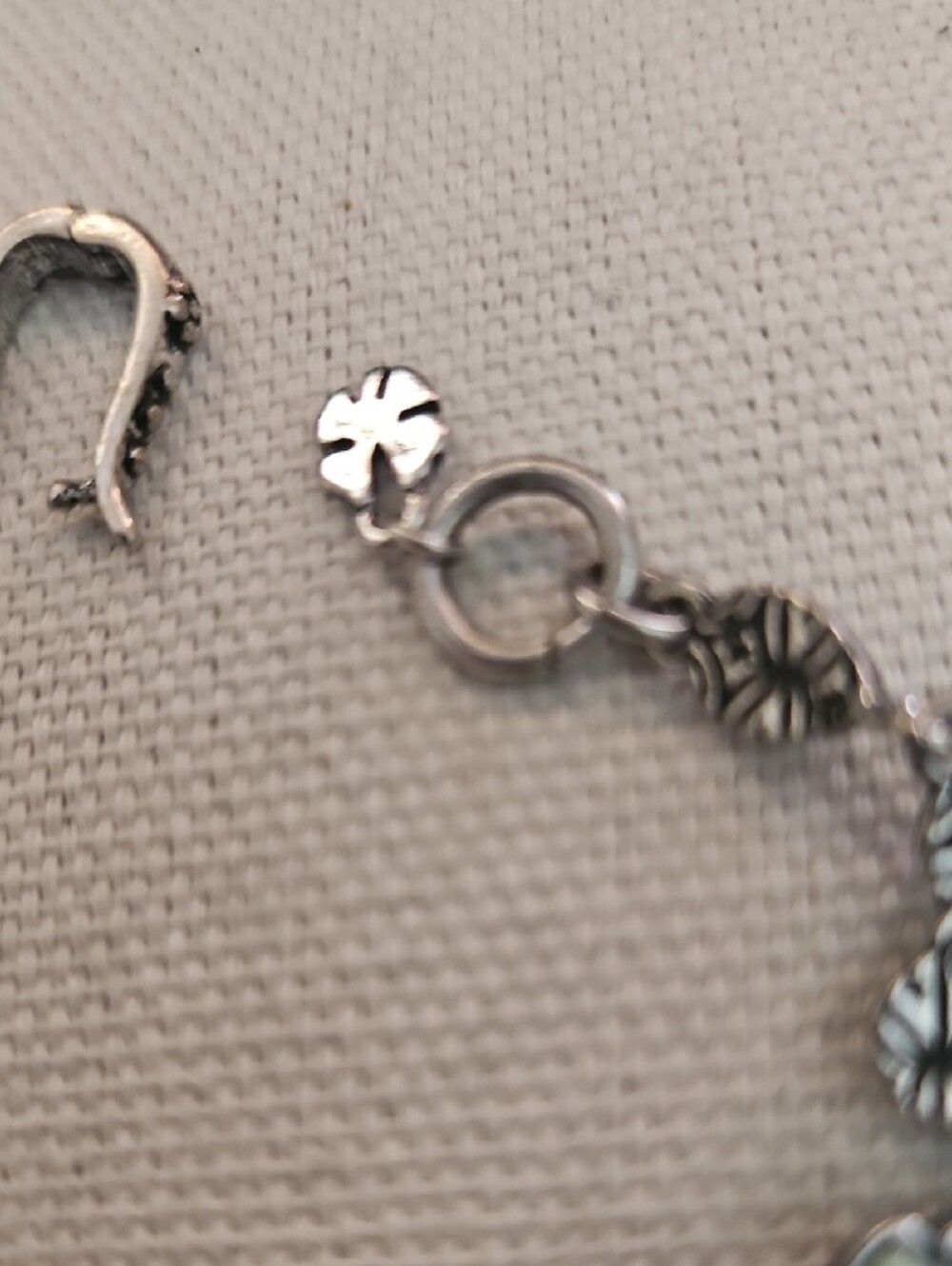 Lucky Brand Turquoise and Mint Green Stone Silver Tone Bracelet - Picture 3 of 9